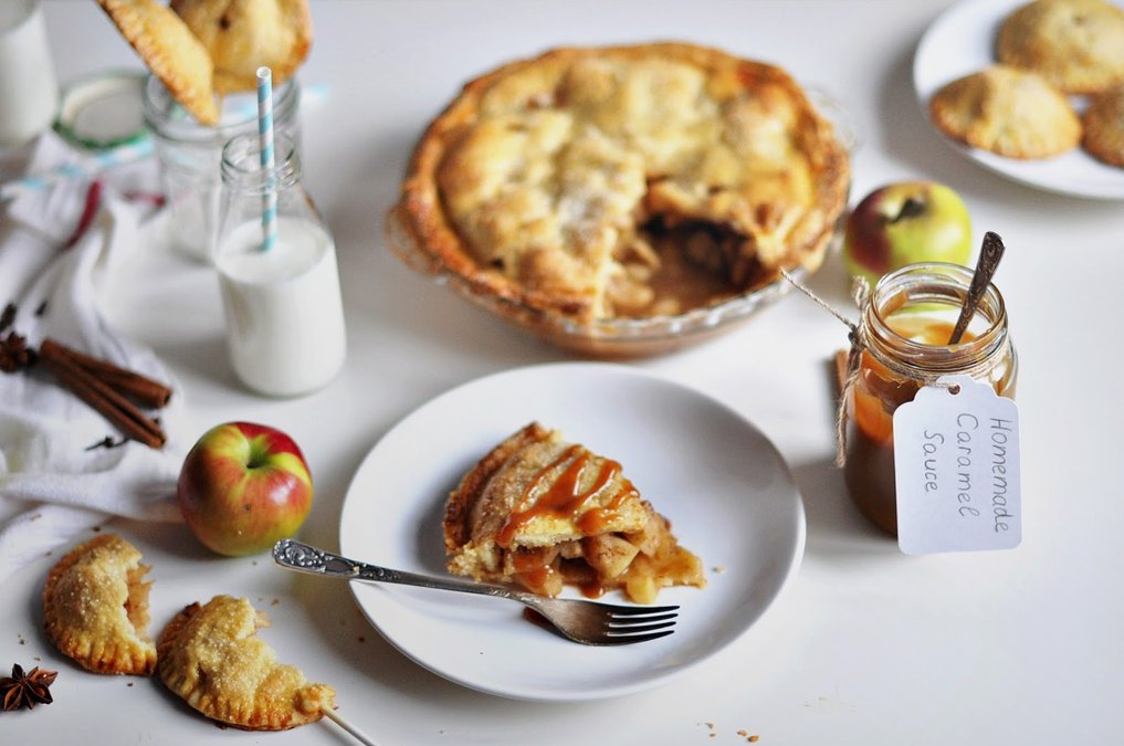 Постный яблочный пирог – рецепт закрытого пирога с яблоками 