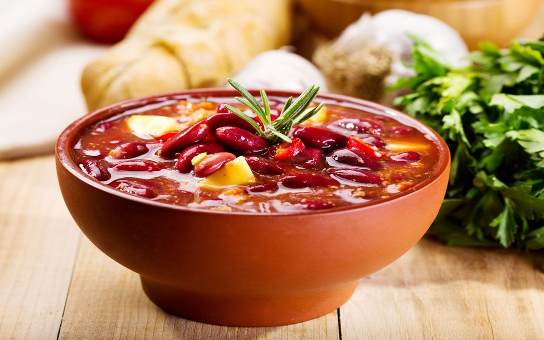 Постный фасолевый суп – пошаговый рецепт приготовления