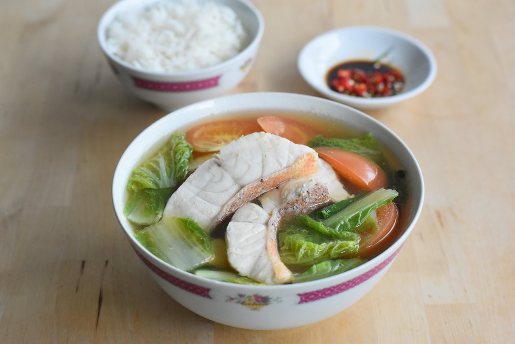 Рибний суп – пісний рцепт – суп рибний з лососем або хеком