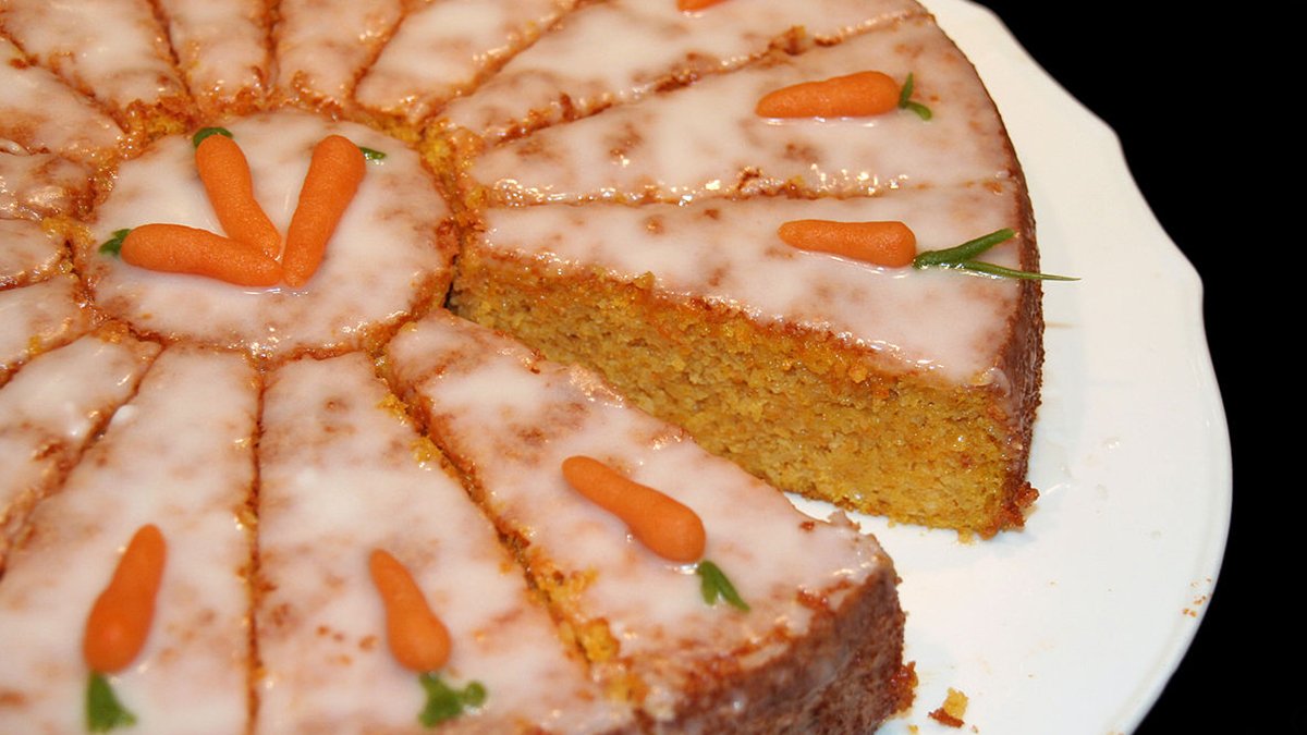 Пісний морквяний кекс – рецепт з фото від Лізи Глінської
