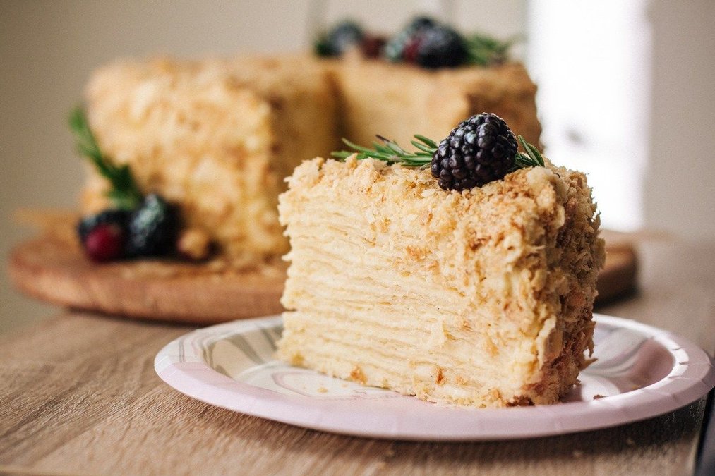Рецепт класичного торту Наполеон від Лізи Глінської