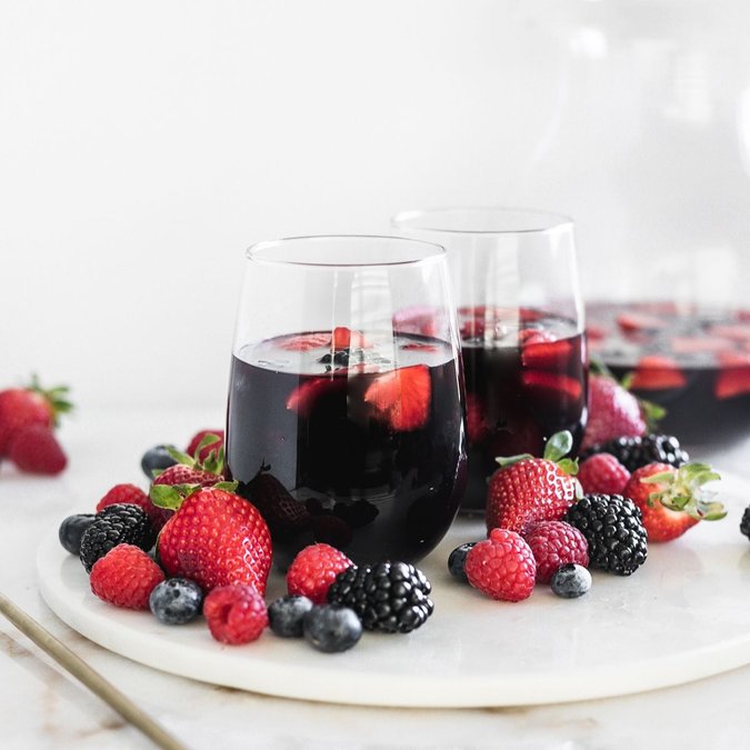 Сангрия из красного вина – домашний рецепт красной сангрии