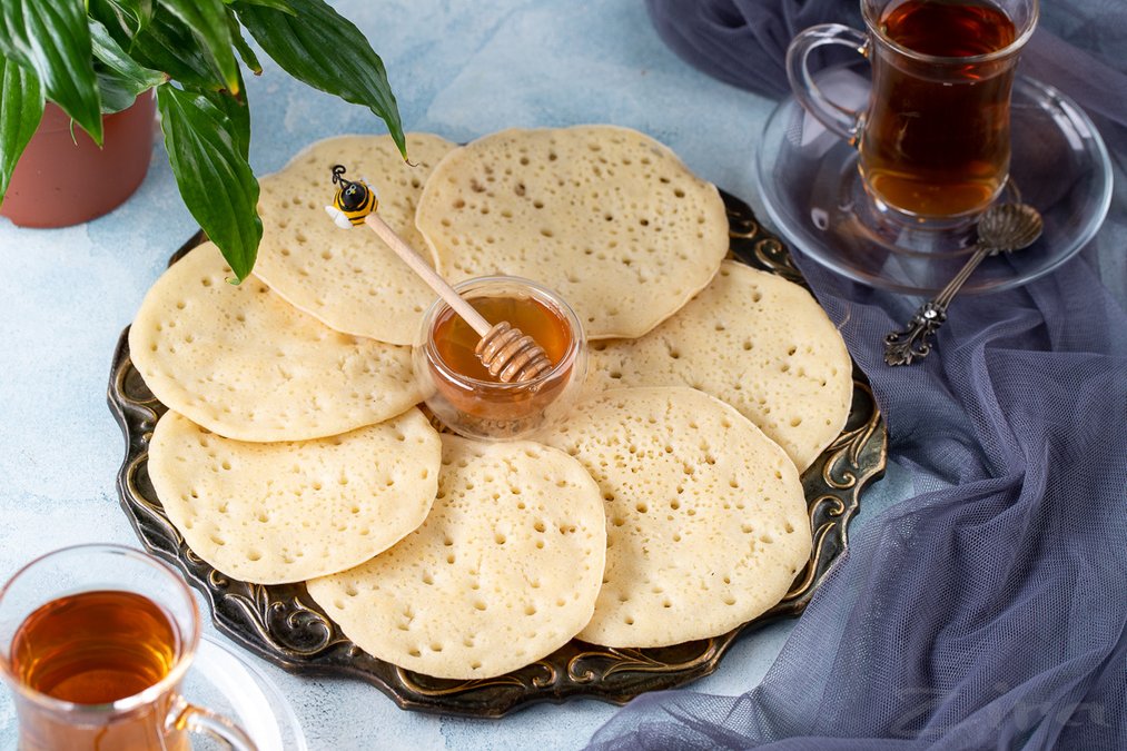 Марокканські млинці: простий рецепт млинців з дірочками