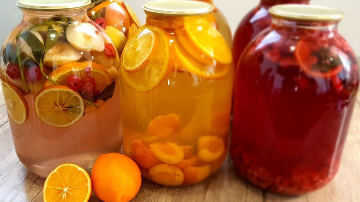 Компот Фанта – рецепт компота из абрикосов и апельсина на зиму