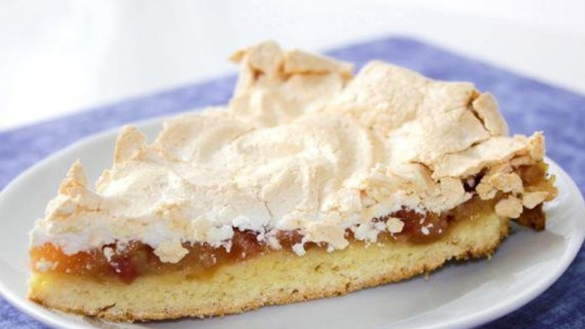 Рецепт пирога с яблоками и безе – простой рецепт пирога
