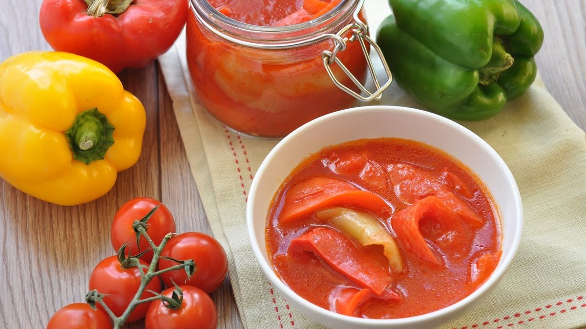 Лечо из перца и помидор на зиму – классический рецепт дома