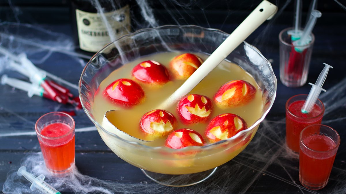Безалкогольный пунш на Хэллоуин 2020 – рецепт пунша для детей